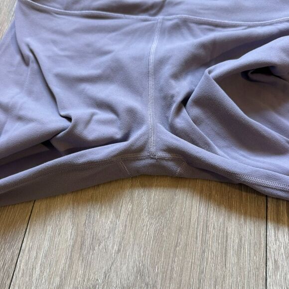 Athleta Girl high rise chit chat shine tight Purple leggings youth size XXL - Picture 2 of 9